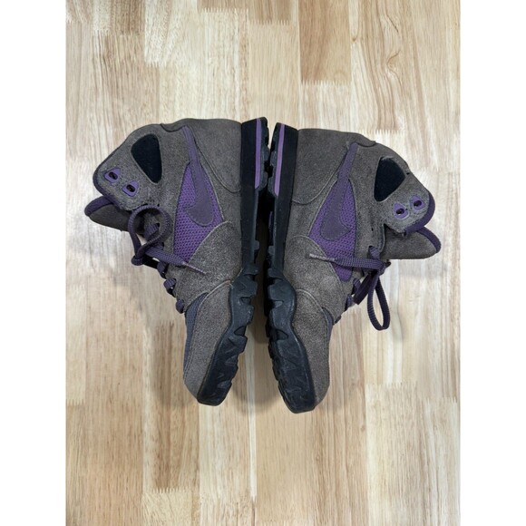 Vintage 1993 Nike Hiking Sneaker Boots Shoes Purple Brown Women’s Sz 6.5 - Picture 3 of 7